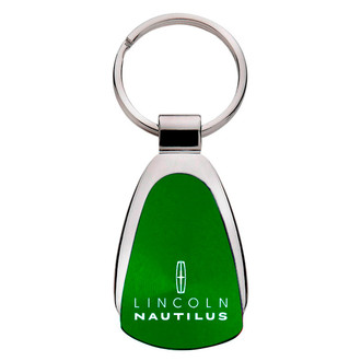 Autogold® - Nautilus Logo Teardrop Key Chain