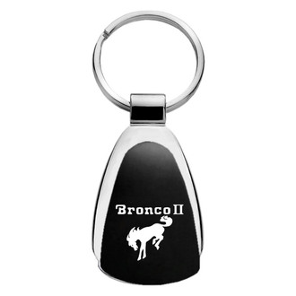 Autogold® - Bronco II Logo Teardrop Key Chain
