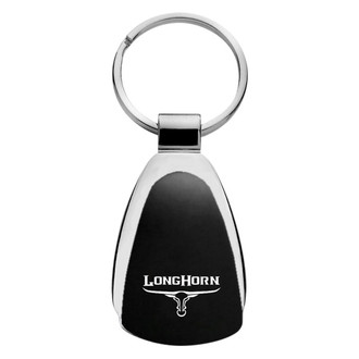 Autogold® - Longhorn Skull Logo Teardrop Key Chain