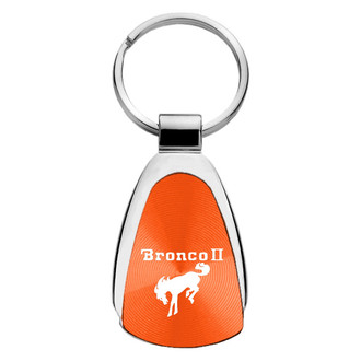 Autogold® - Bronco II Logo Teardrop Key Chain