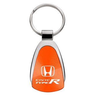 Autogold® - Civic Type R Logo Teardrop Key Chain