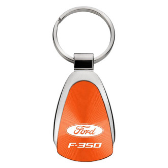 Autogold® - F-350 Logo Teardrop Key Chain