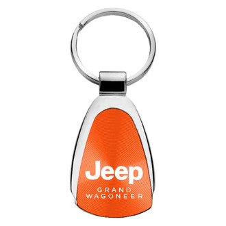 Autogold® - Grand Wagoneer Logo Teardrop Key Chain