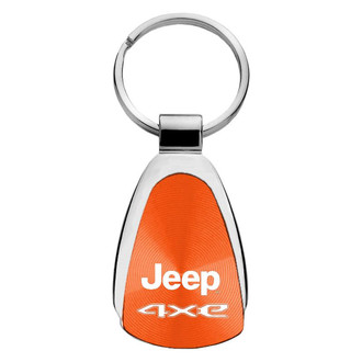 Autogold® - Jeep 4xe Logo Teardrop Key Chain