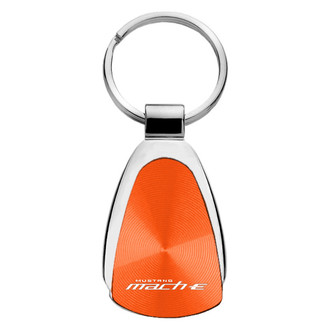 Autogold® - Mach-E Logo Teardrop Key Chain