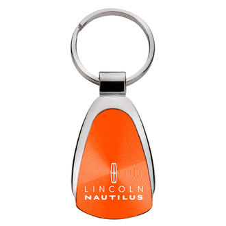 Autogold® - Nautilus Logo Teardrop Key Chain