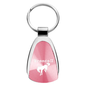 Autogold® - Bronco II Logo Teardrop Key Chain