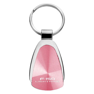 Autogold® - F-150 Lightning Logo Teardrop Key Chain