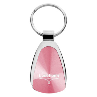 Autogold® - Longhorn Skull Logo Teardrop Key Chain