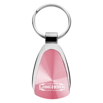 Autogold® - Longhorn Laramie Logo Teardrop Key Chain