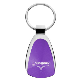 Autogold® - Longhorn Skull Logo Teardrop Key Chain