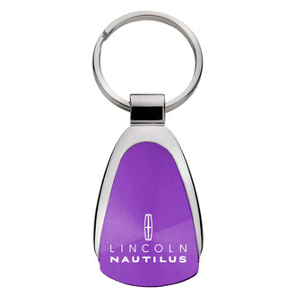 Autogold® - Nautilus Logo Teardrop Key Chain