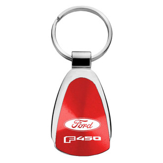 Autogold® - F-450 Logo Teardrop Key Chain