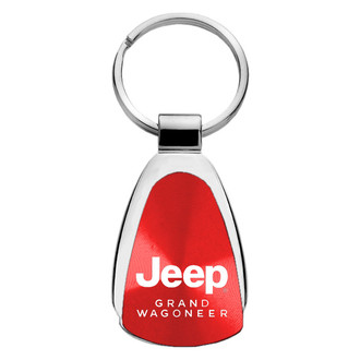 Autogold® - Grand Wagoneer Logo Teardrop Key Chain