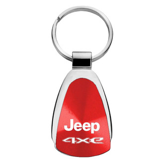 Autogold® - Jeep 4xe Logo Teardrop Key Chain