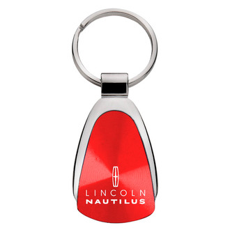 Autogold® - Nautilus Logo Teardrop Key Chain