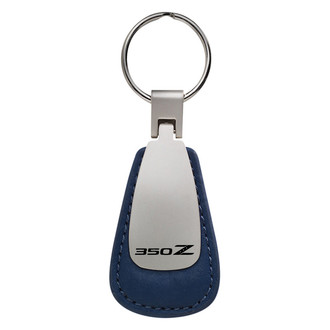 Autogold® - 350Z Logo Leather Teardrop Key Fob