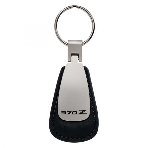 Autogold® - 370Z Logo Leather Teardrop Key Fob