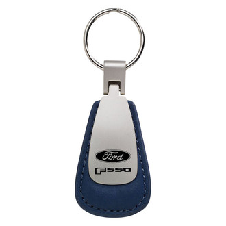 Autogold® - F-550 Logo Leather Teardrop Key Fob