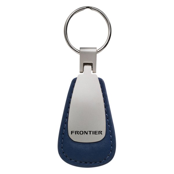 Autogold® - Frontier Logo Leather Teardrop Key Fob