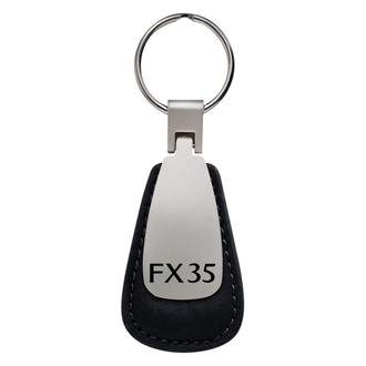 Autogold® - FX35 Logo Leather Teardrop Key Fob