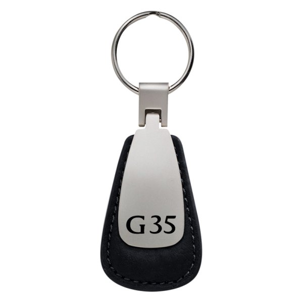 Autogold® - G35 Logo Leather Teardrop Key Fob