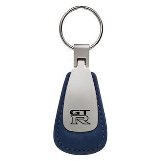 Autogold® - GTR Logo Leather Teardrop Key Fob