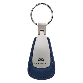 Autogold® - Infiniti Logo Leather Teardrop Key Fob