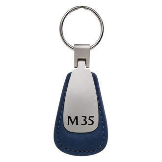 Autogold® - M35 Logo Leather Teardrop Key Fob