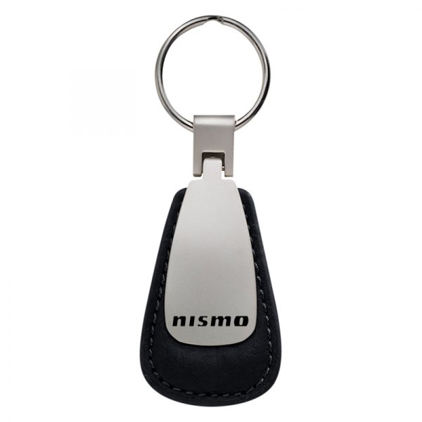 Autogold® - Nismo Logo Leather Teardrop Key Fob