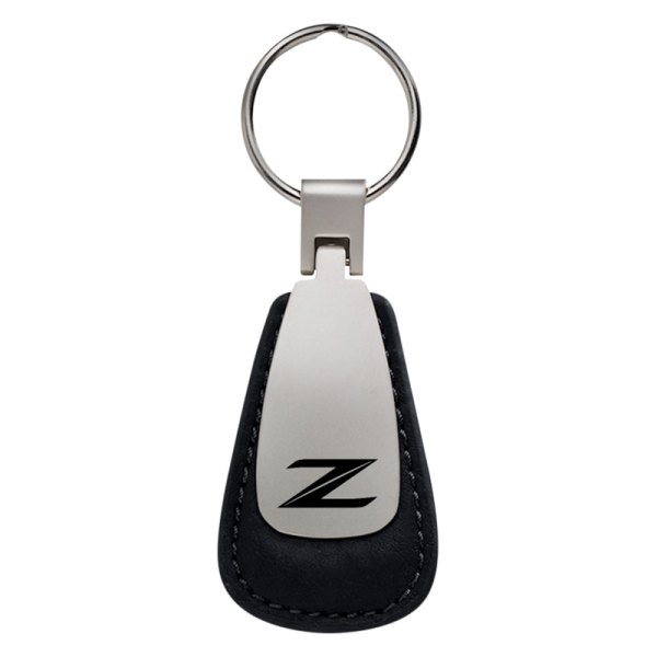 Autogold® - Z (New) Logo Leather Teardrop Key Fob