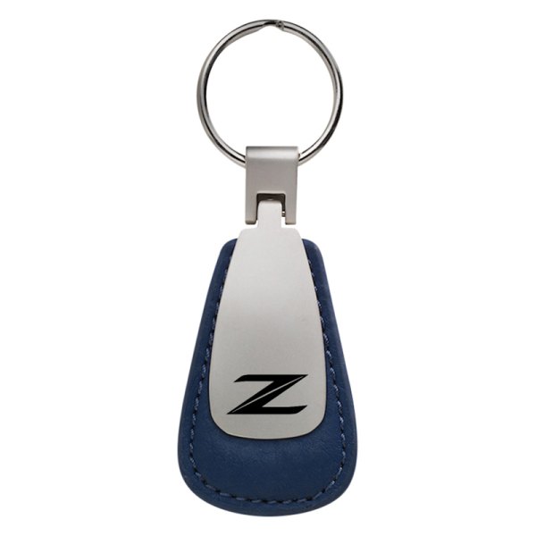 Autogold® - Z (New) Logo Leather Teardrop Key Fob