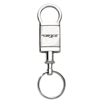 Autogold® - TRX Logo Satin Chrome Aluminum Valet Key Chain