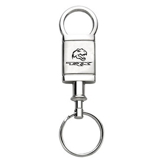 Autogold® - TRX Dino Logo Satin Chrome Aluminum Valet Key Chain
