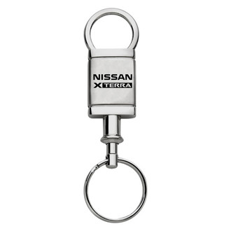 Autogold® - Xterra Logo Satin Chrome Aluminum Valet Key Chain