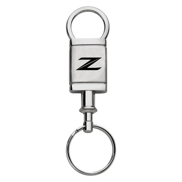 Autogold® - Z (New) Logo Satin Chrome Aluminum Valet Key Chain