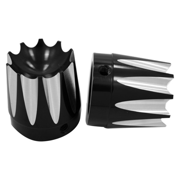 Avon Grips® - Excalibur Black Anodized Axle Nut Covers