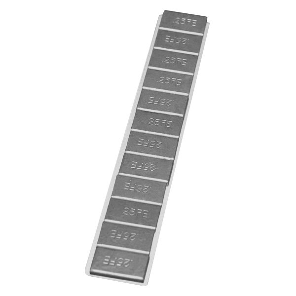 BADA® - Dual Tab Speed Strip™ Silver Low Profile Steel Tape-A-Weights