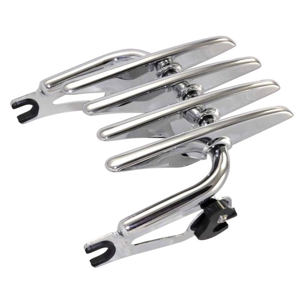 Bagger Brothers® - Two-up Covert Chrome Detachable Luggage Rack