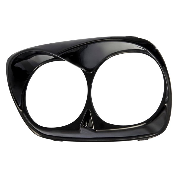 Bagger Brothers® - Mini-Scowl Vivid Black ABS Plastic Headlight Trim