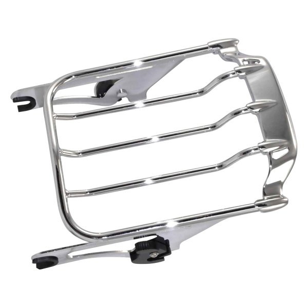 Bagger Brothers® - Spoiler Two-Up Chrome Detachable Luggage Rack