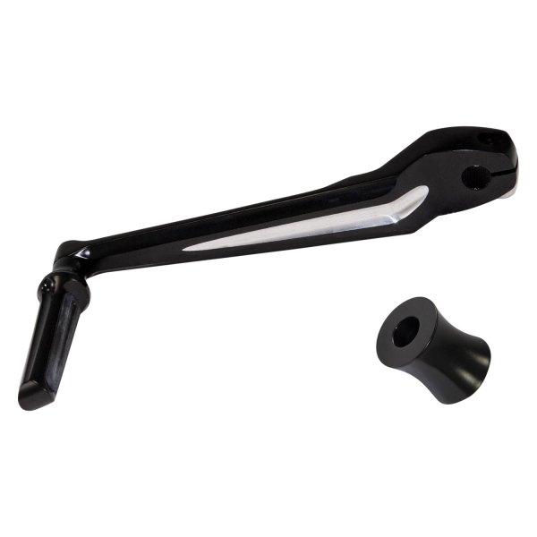 Bagger Brothers® - Black Anodized Billet Aluminum Shift Arm with Rear Eliminator
