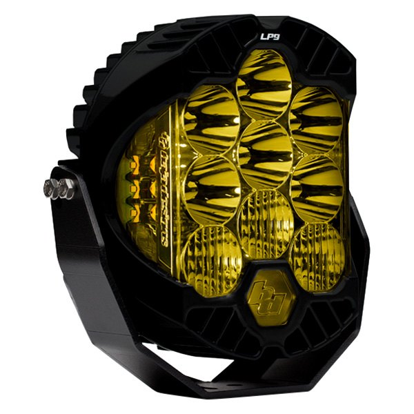 Baja Designs® - LP9 Sport™ 8" 61W/24W Round Driving/Combo Beam Amber LED Light