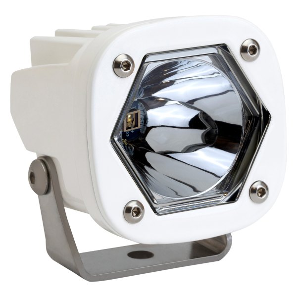 Baja Designs® - S1 Series Laser 2.1" 15W Square White Housing Spot Beam LED Light