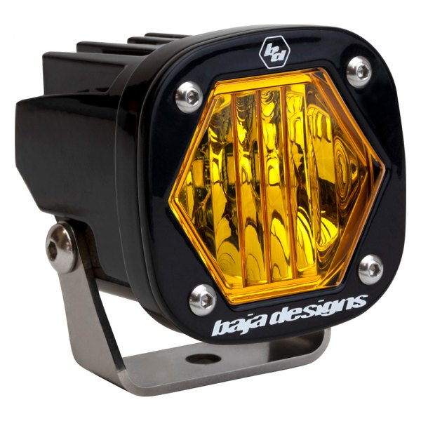 Baja Designs® - S1 Series 2.1" 20W Square Wide Cornering Beam Amber LED Light