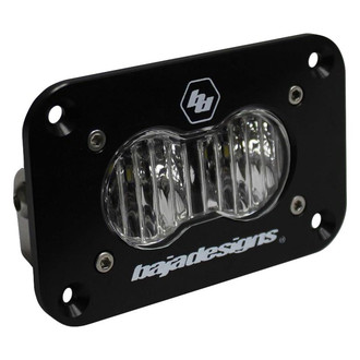 Baja Designs® - S2 Pro™ S2 Pro™ Flush Mount 3"x2" 20W Rectangular Wide Cornering Beam LED Light LED Light