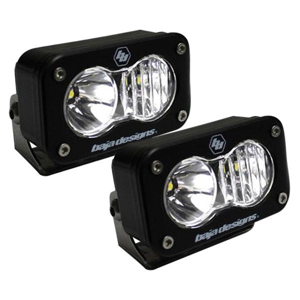 Baja Designs® - Front Fairing S2 Pro™ 3"x2" 2x20W Driving/Combo Beam LED Lights