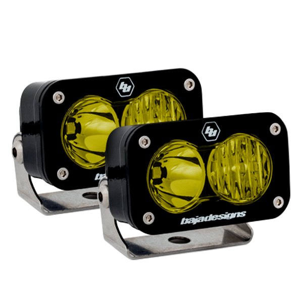 Baja Designs® - S2 Pro™ 3"x2" 2x24W Driving/Combo Beam Amber LED Lights