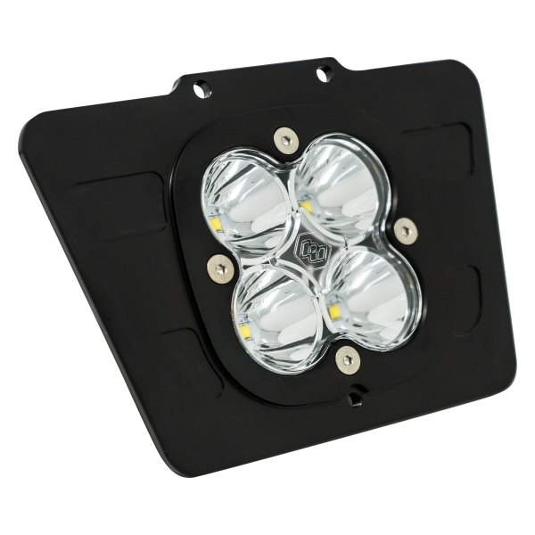 Baja Designs® - Headlight Location Squadron Pro™ 4.43" 40W Square Spot Beam LED Light Kit
