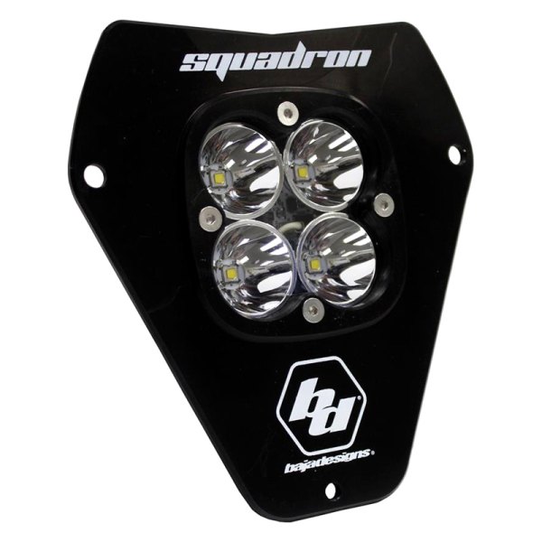 Baja Designs® - Headlight Location Squadron Pro™ 3" 40W Square Driving/Combo Beam LED Light Kit